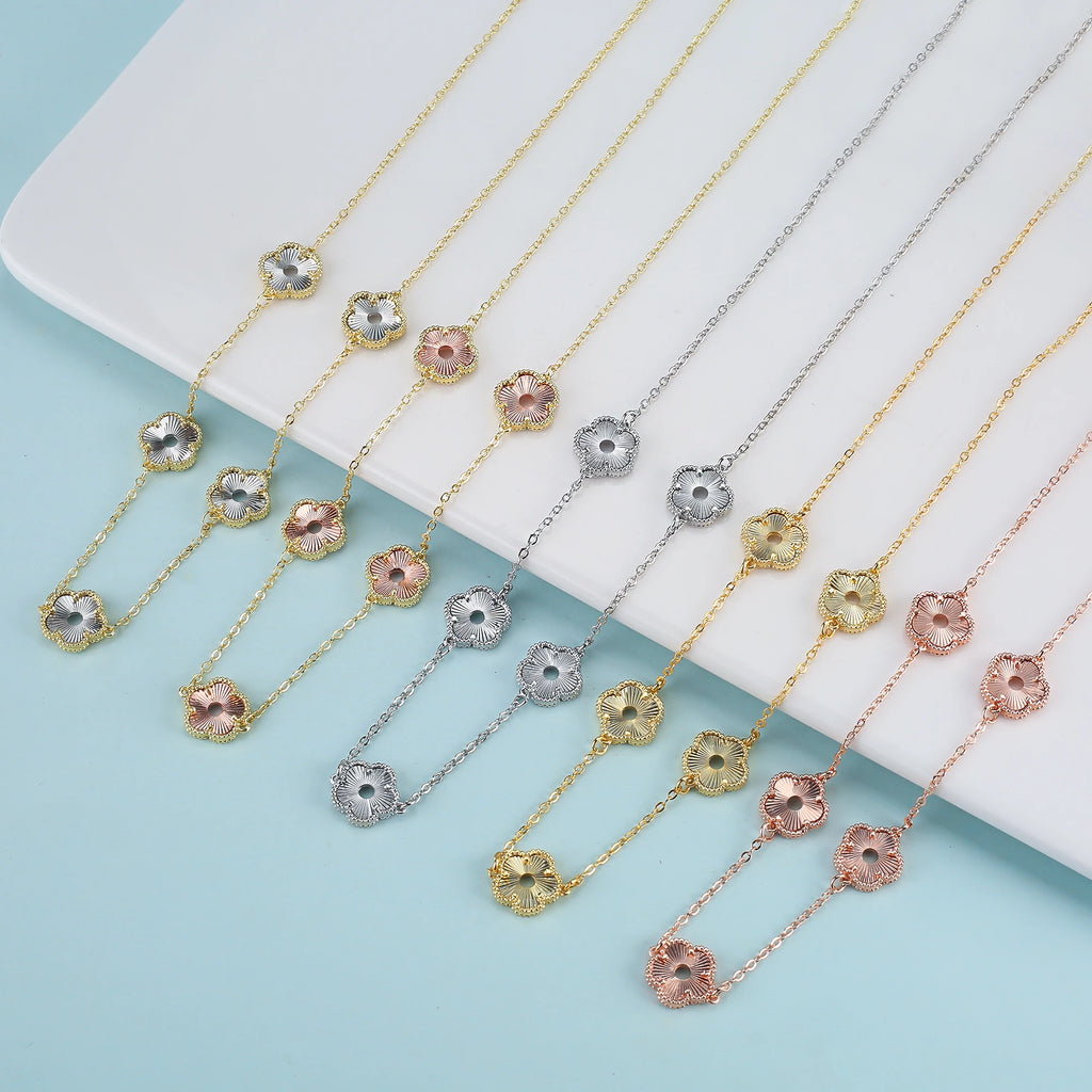 Clover Bloom Necklace