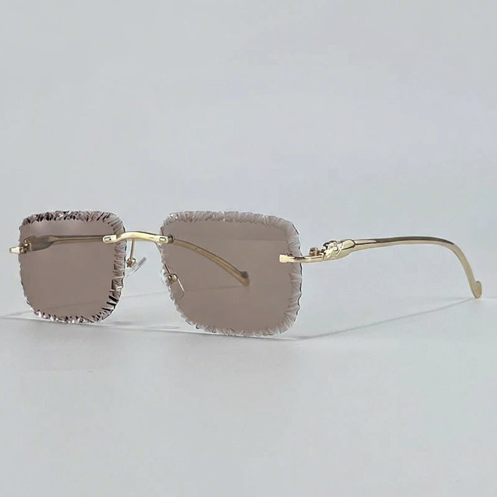 Modern Cut Edge Sunglasses