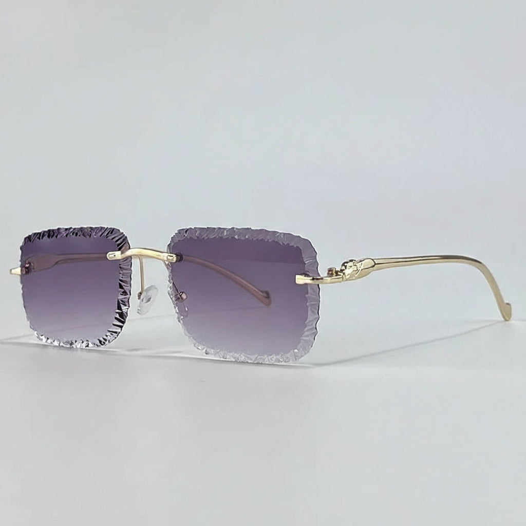 Modern Cut Edge Sunglasses