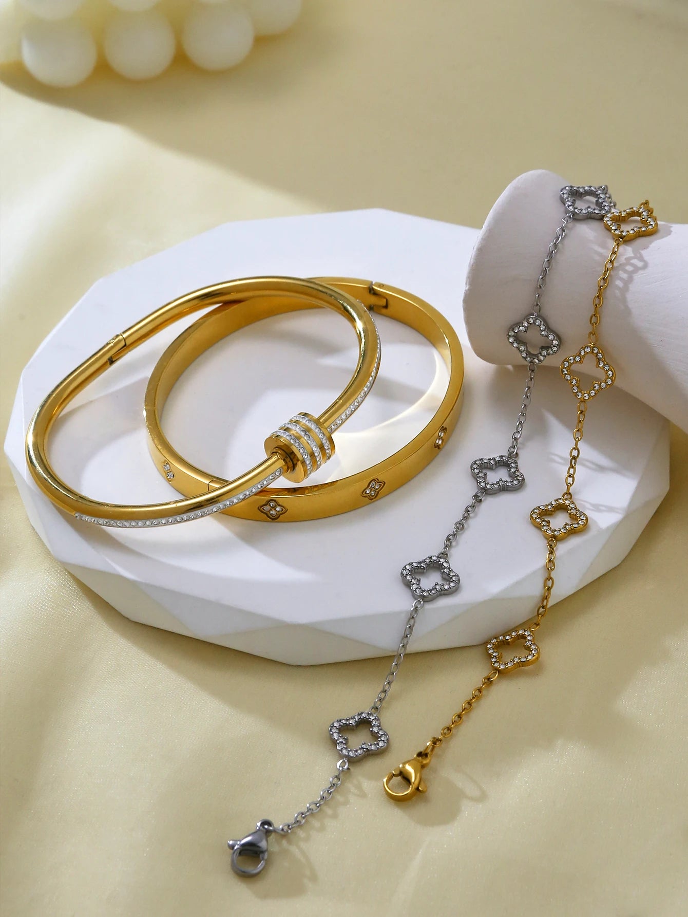 4 Pieces Bracelet Set