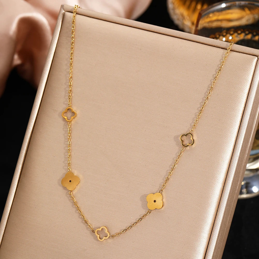Four-Clover Necklace