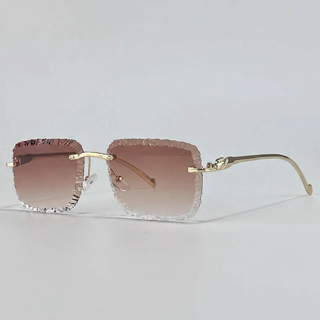 Modern Cut Edge Sunglasses