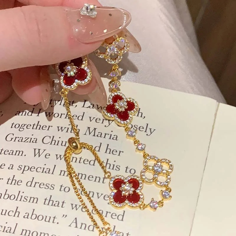 Crystal Bloom Bracelet & Necklace