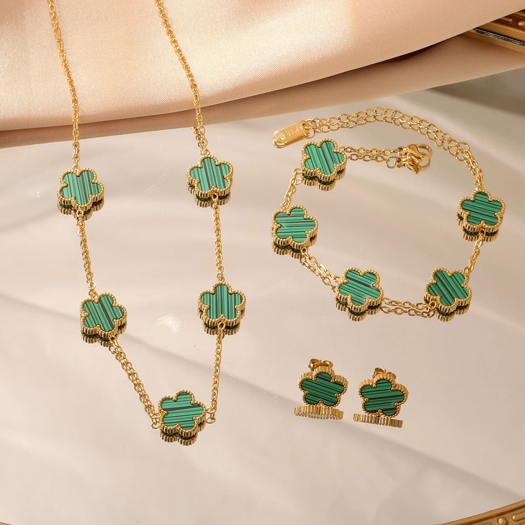 Bloom & Clover Jewelry Set