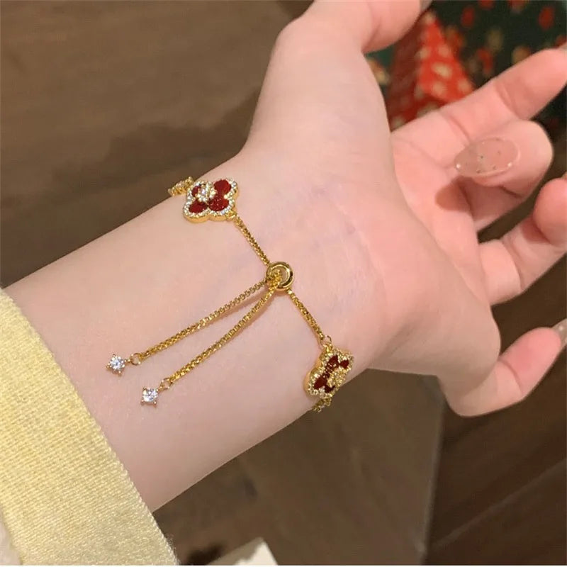 Crystal Bloom Bracelet & Necklace