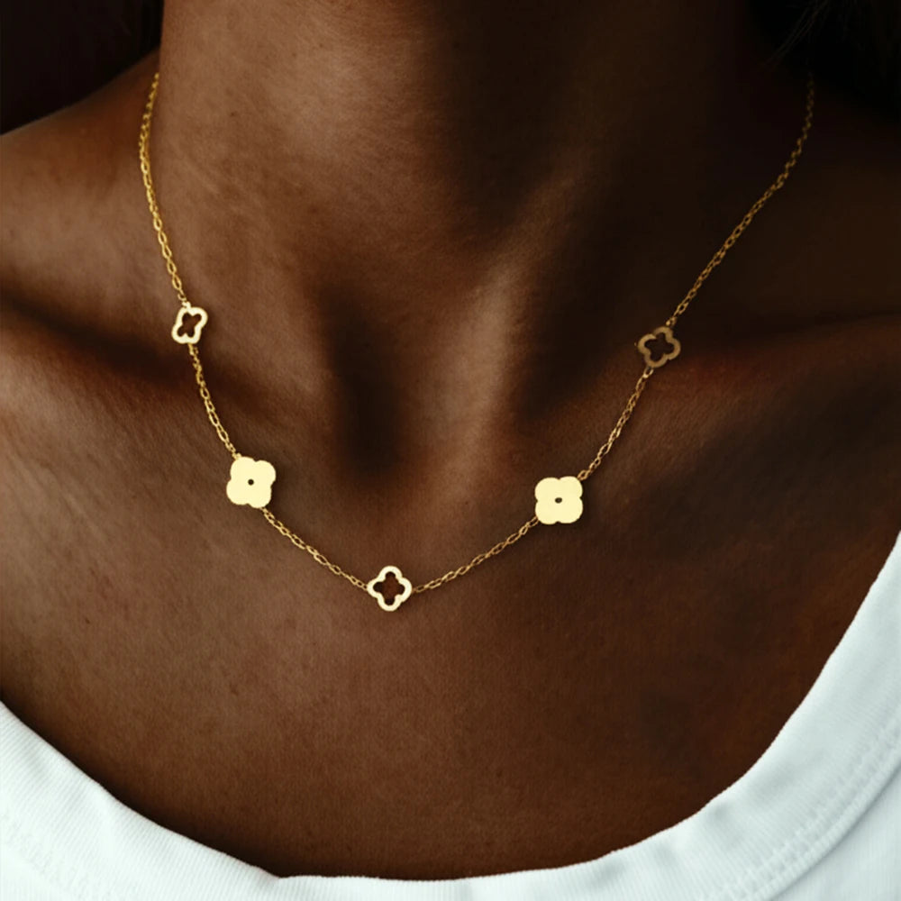Four-Clover Necklace