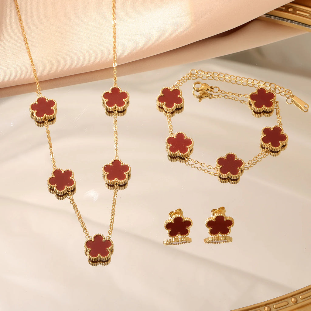 Bloom & Clover Jewelry Set