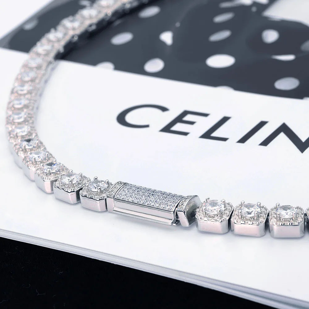 Iced Tennis Bracelet 7mm